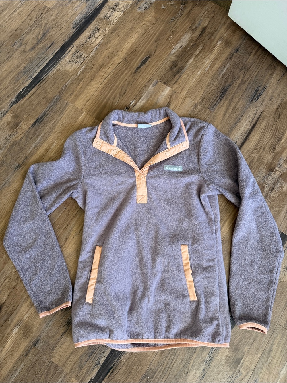 Columbia fleece pullover in lavender
